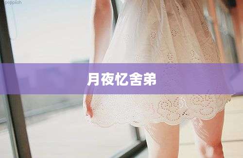 月夜忆舍弟