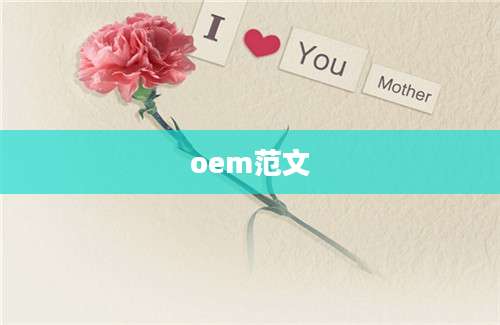 oem范文
