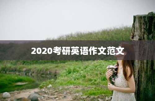 2020考研英语作文范文