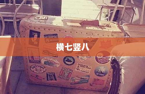 横七竖八