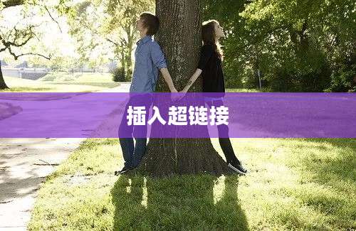 插入超链接