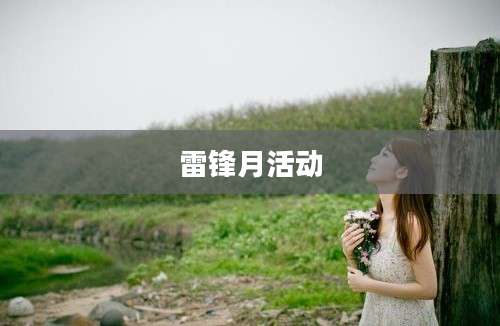 雷锋月活动
