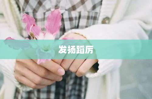 发扬蹈厉