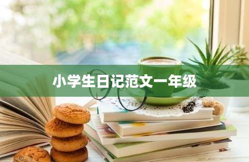 小学生日记范文一年级