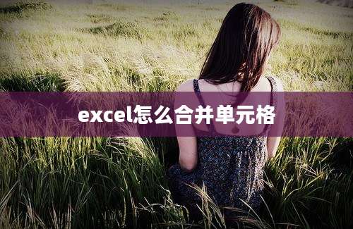 excel怎么合并单元格