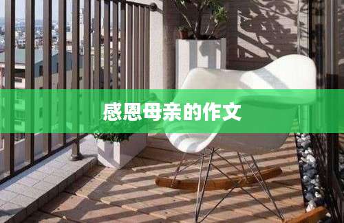 感恩母亲的作文