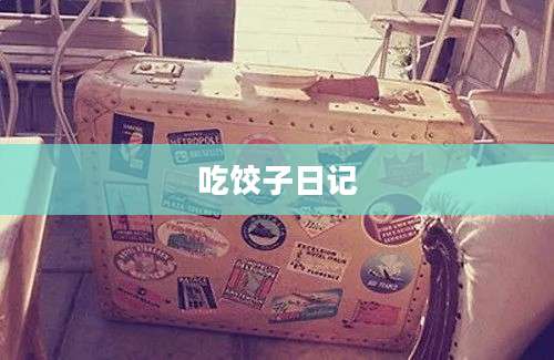 吃饺子日记