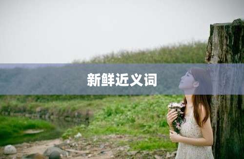 新鲜近义词