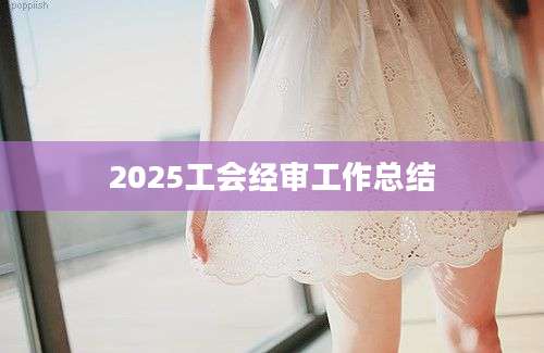 2025工会经审工作总结