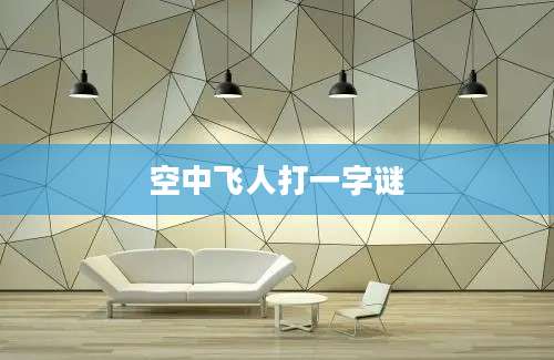 空中飞人打一字谜