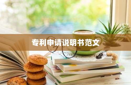 专利申请说明书范文