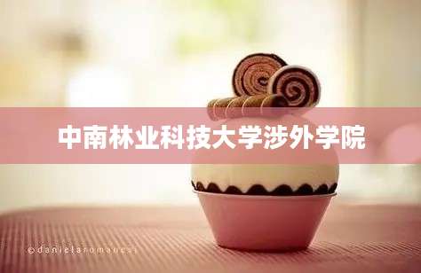 中南林业科技大学涉外学院
