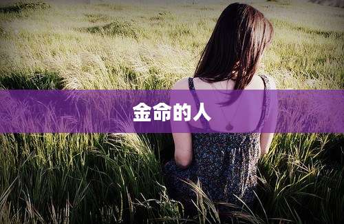 金命的人