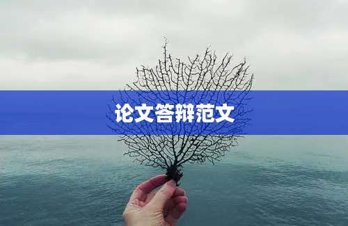 论文答辩范文