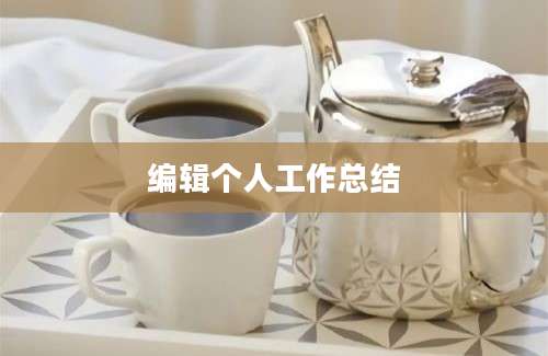 编辑个人工作总结