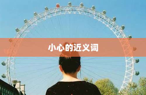 小心的近义词