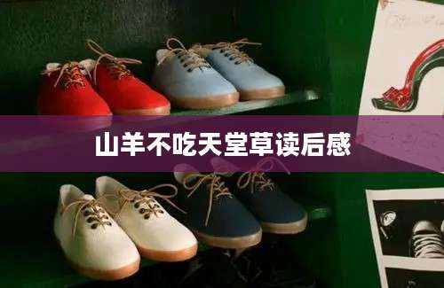 山羊不吃天堂草读后感