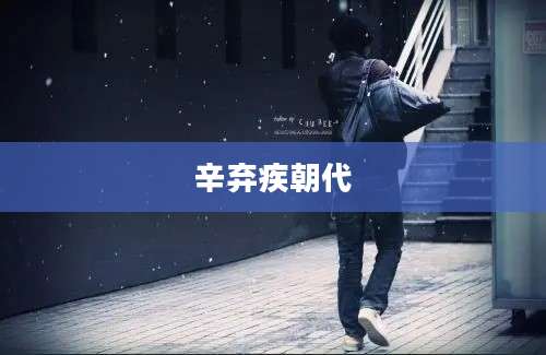 辛弃疾朝代