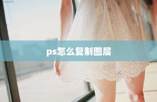 ps怎么复制图层