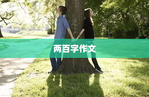 两百字作文