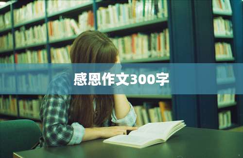 感恩作文300字
