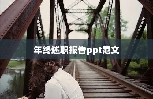 年终述职报告ppt范文