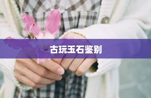 古玩玉石鉴别