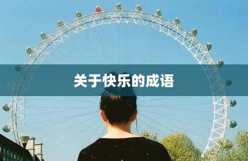 关于快乐的成语