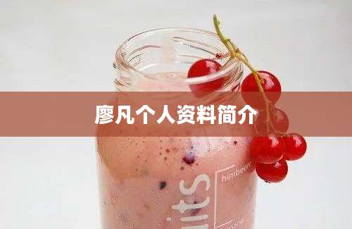 廖凡个人资料简介