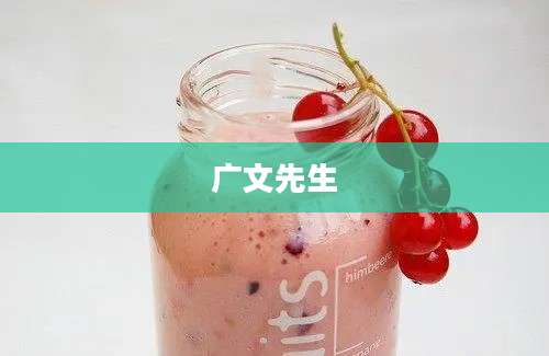 广文先生
