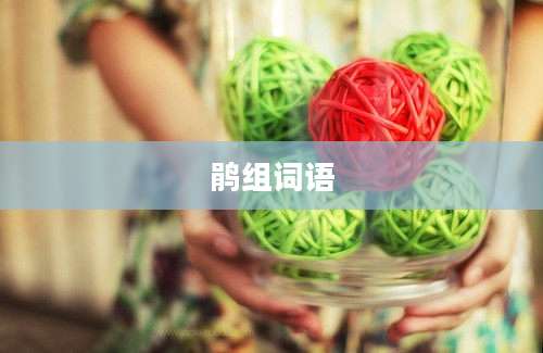 鹃组词语