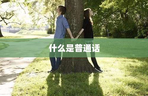 什么是普通话