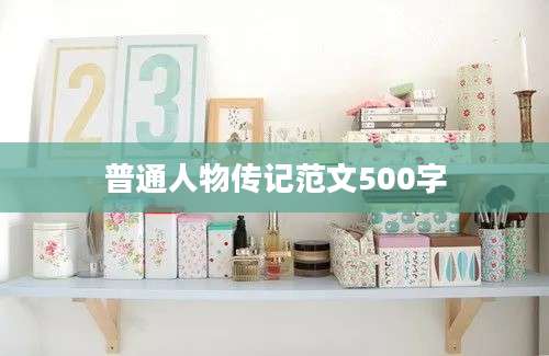 普通人物传记范文500字