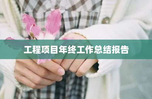 工程项目年终工作总结报告