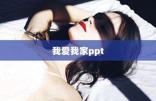我爱我家ppt