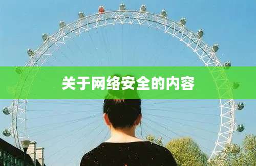 关于网络安全的内容