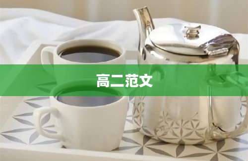 高二范文