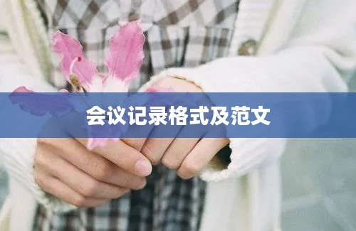 会议记录格式及范文