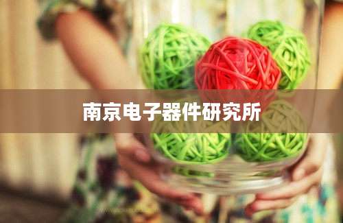 南京电子器件研究所