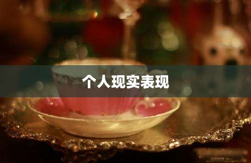 个人现实表现