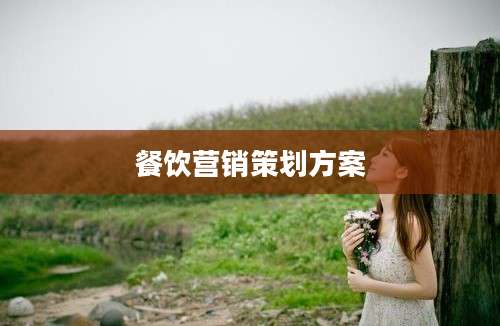 餐饮营销策划方案