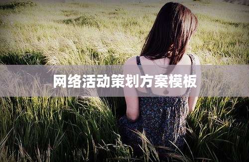 网络活动策划方案模板