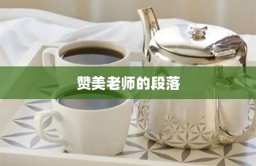 赞美老师的段落